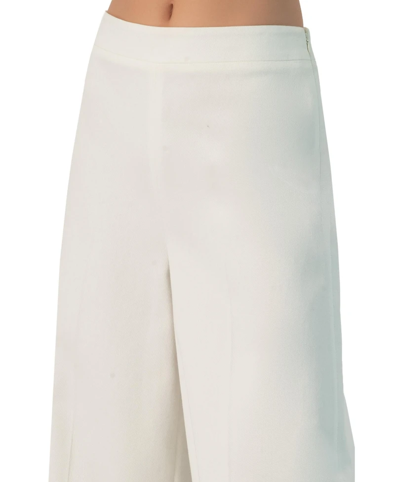Ivonne Women's Wide-Leg Culotte Pants