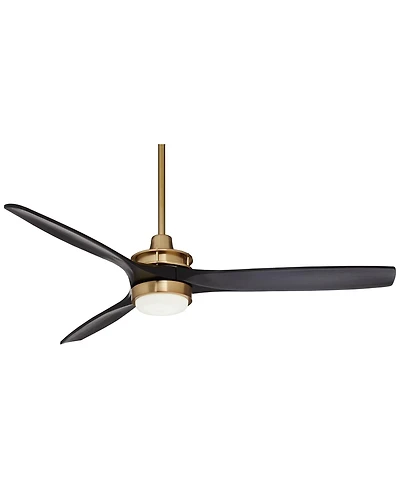 Casa Vieja 52" Windspun 3-Blade Led Indoor Ceiling Fan with Remote Control