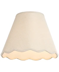 Springcrest Mylie Scallop Empire Shade 6x12x9.5x9 (Spider