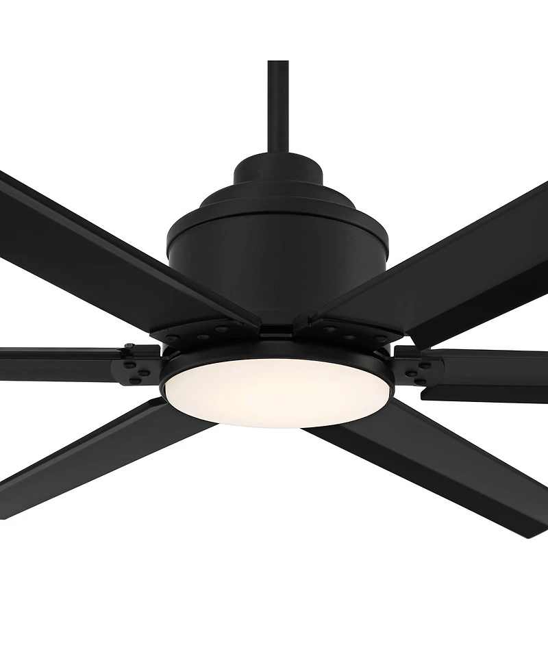 Casa Vieja 65" Ultra Breeze Led Ceiling Fan with 18" Down rod