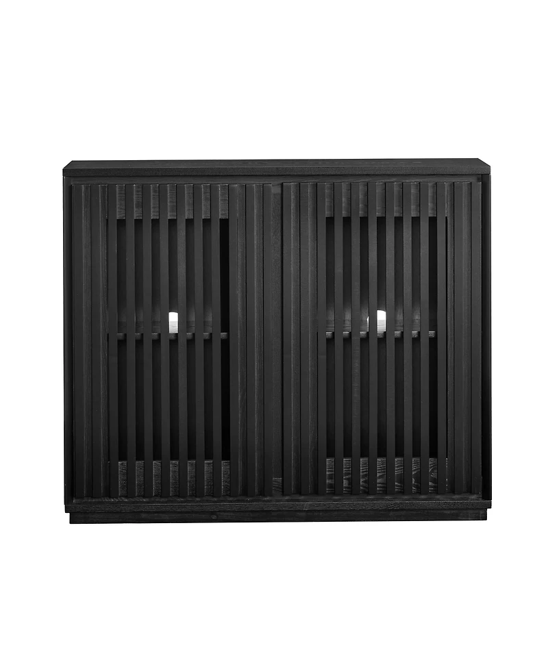Clihome Modern Sideboard Cabinet with 2 Outlet Holes, Buffet Cabinet with Storage, Storage Cabinet
