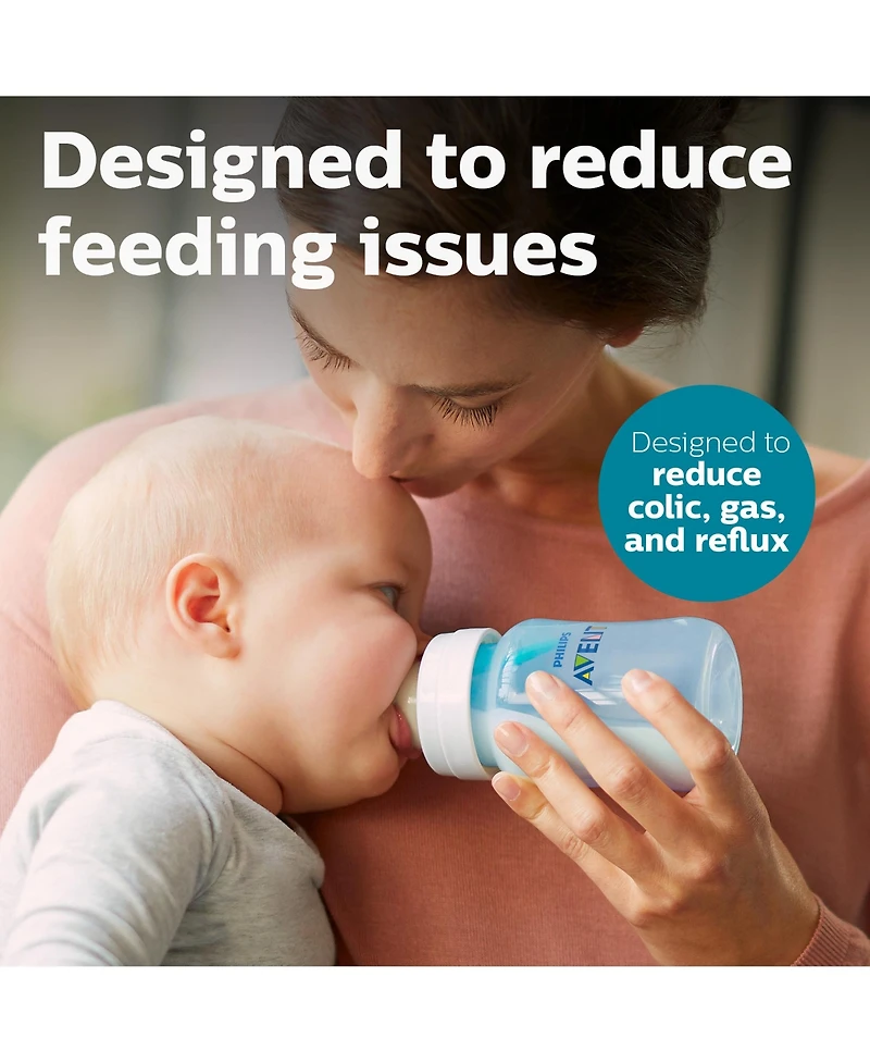 Avent Baby Philips Anti-Colic Bottles 3pk