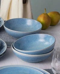 Noritake Colorwave Kiln Azure Cereal Bowls, Set of 4