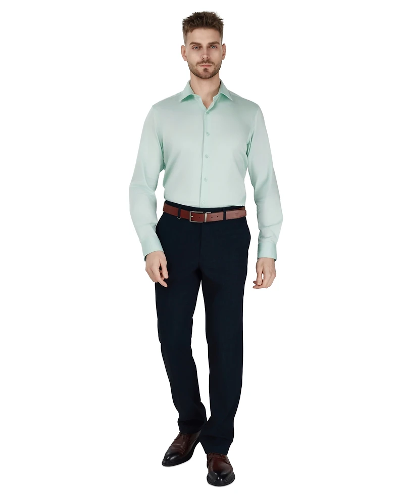 Bar Iii Men's Diamond Dobby Slim Fit Dress Shirt, Macy's Exclusive