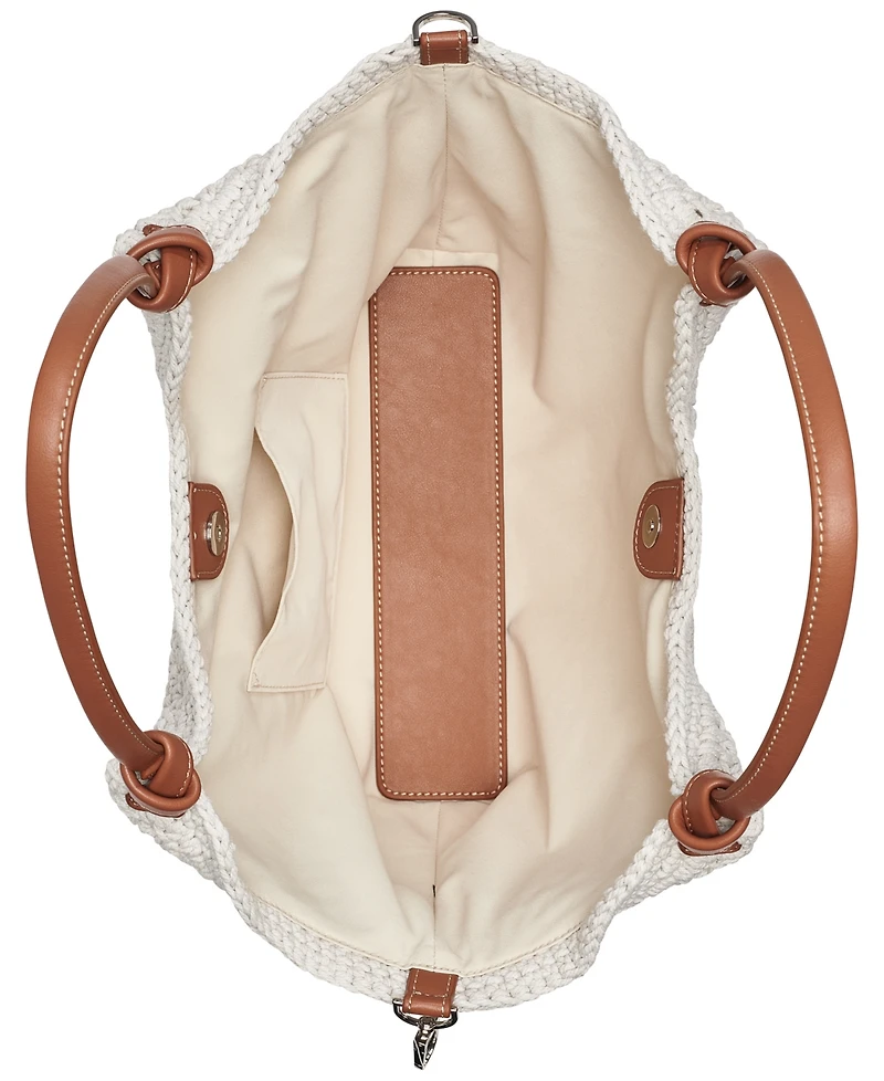 Dkny Paula Polyester Medium Tote Handbag