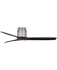 Casa Vieja 52" Windspun Modern Indoor Ceiling Fan 3 Blade Remote Control