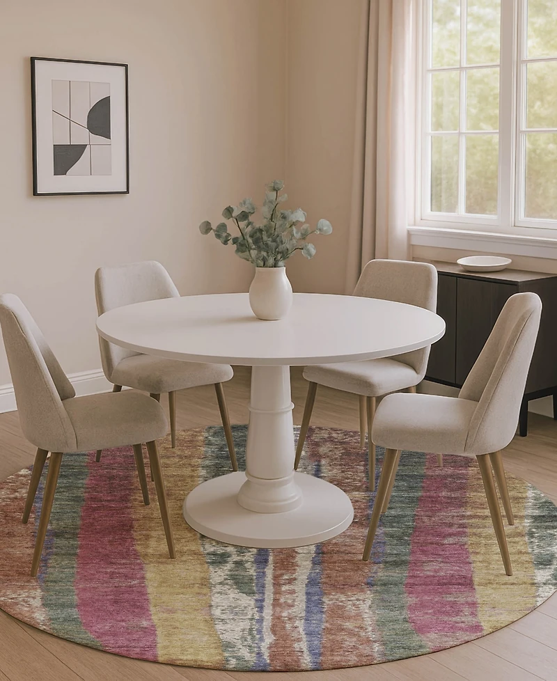 Addison Mayfield AMF1910 8' x 8' Round Area Rug
