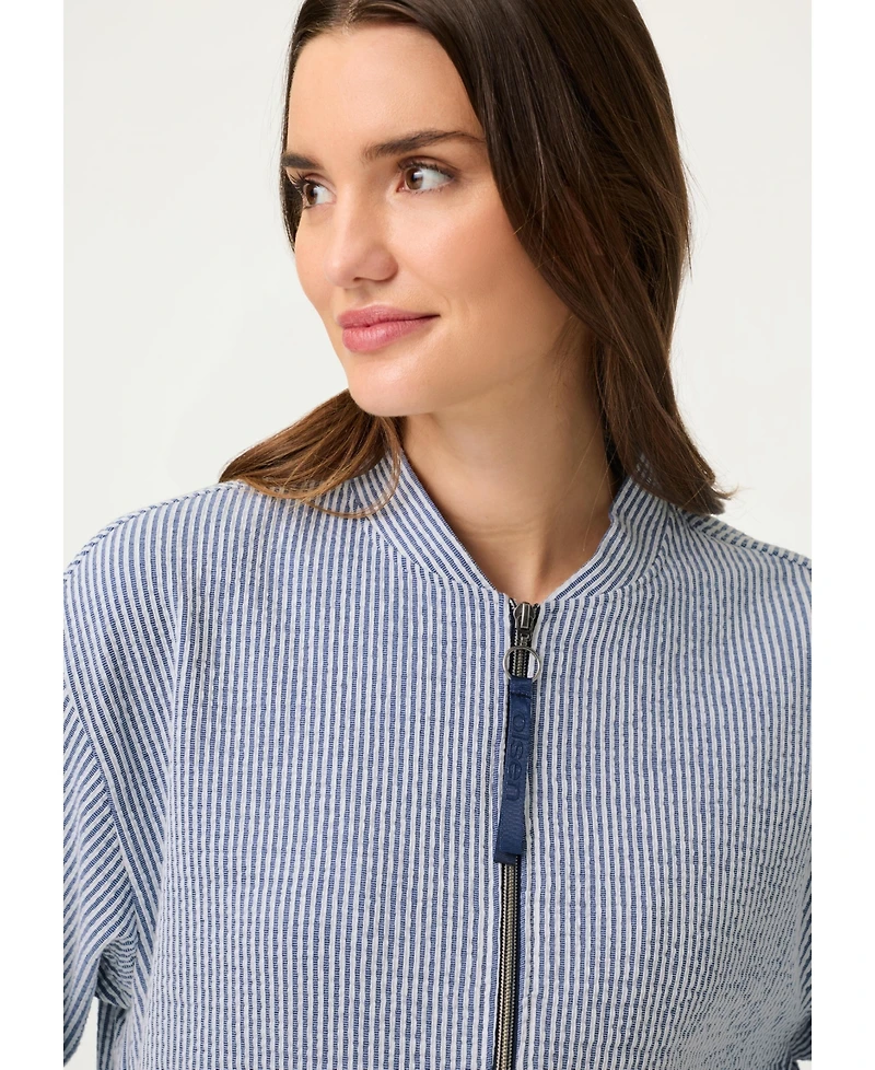 Olsen Women's Seersucker Jacket