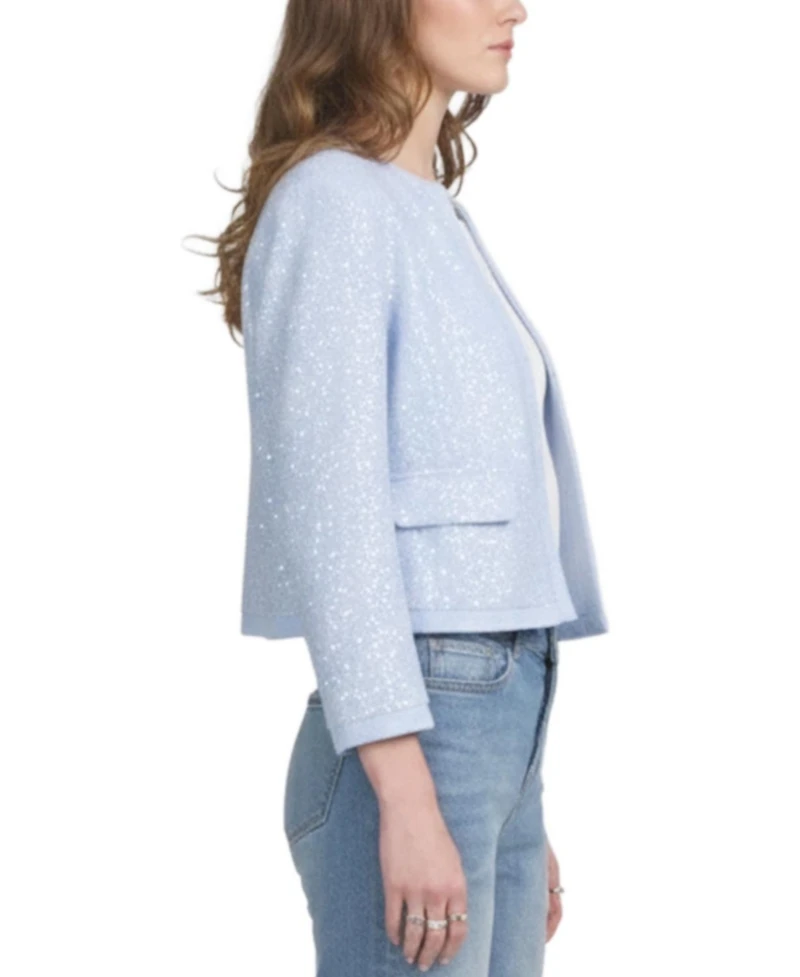 Elle Collection Women's Sequin Jacket