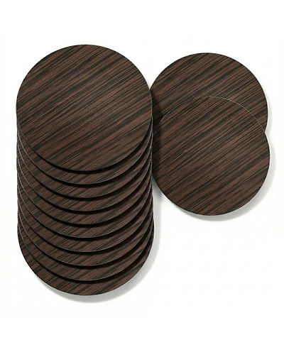 American Atelier Square Charger Plate 12 Piece Dinnerware Set, Service for 12