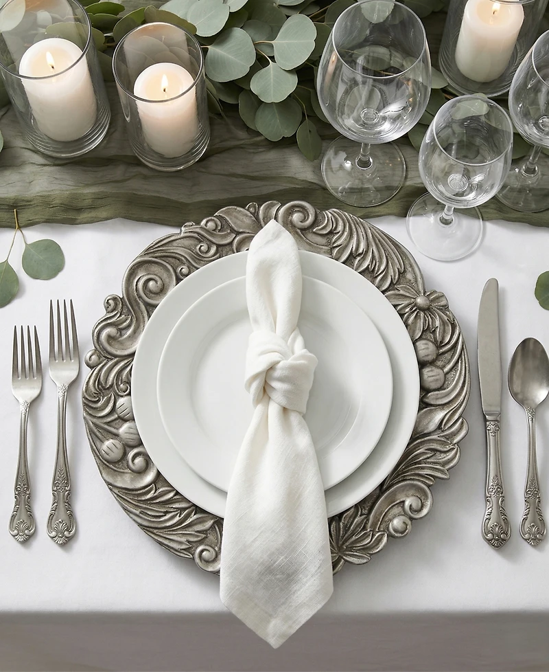 American Atelier Serveware Cantera Charger Plates Set of 4