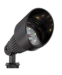 John Timberland Hooded 7 1/2" High Traditional 2 Pack of Outdoor Landscape Spotlights Porch House Led Bulb