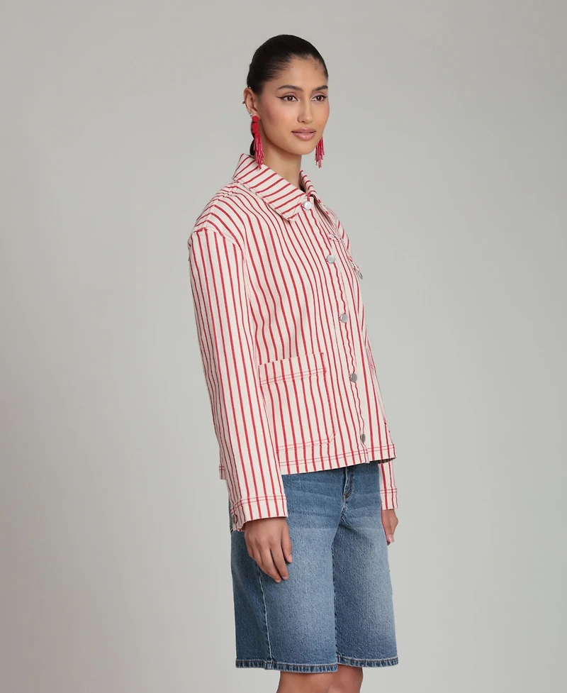 Avec Les Filles Women's Chore Long-Sleeve Jacket