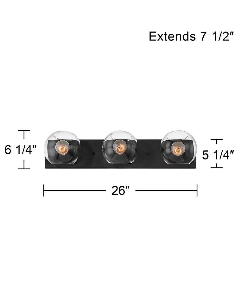 Possini Euro Design Possini Euro Michaelis 26" Wide 3-Light Bath Light