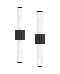 Possini Euro Design Possini Euro Adelina 24 1/4" Wide 2-Light Bath Light Set of 2