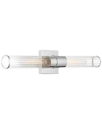 Possini Euro Design Possini Euro Adeline 24 1/4"W Polished Nickel Bath Light Set of 2