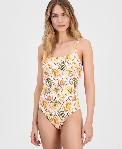 La Blanca Women's Palm Nouveau One-Piece Swimsuit