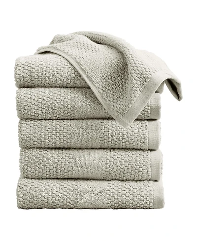Linery and Co. Cotton Quick Dry 6pk Hand Towel Set