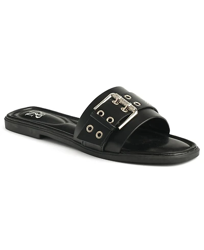 New York & Company Women's Rey Slides Sandals