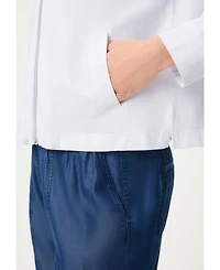 Olsen Women's Mixed Media Hooded Sweatshirts