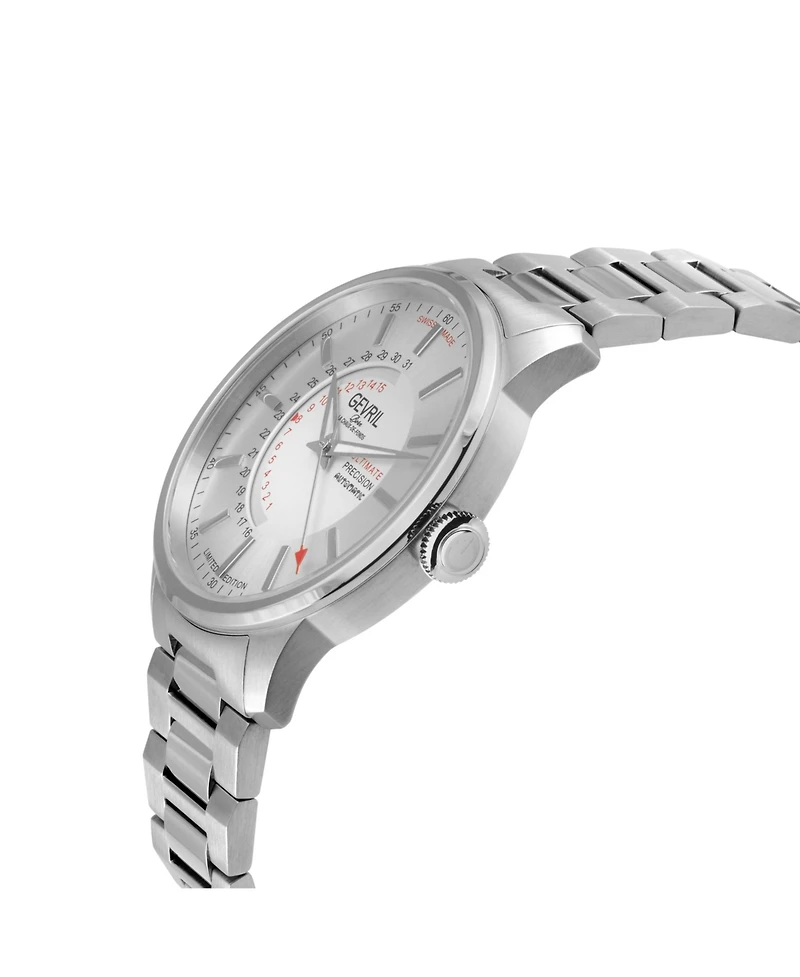 Gevril Men's Guggenheim Swiss Automatic Bracelet Watch