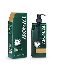 Aromase Dandruff Shampoo for Men Clarifying Shampoo for Oily Scalp Soothing, Gentle Cleanse No Parabens, Sls, or Silicone 14 oz
