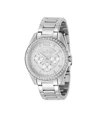 Invicta Women's 50108 Angel Quartz VH63 Silver Dial Watch