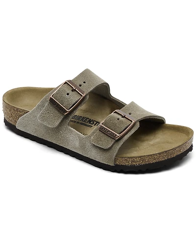 Birkenstock Little Kids Arizona Suede Leather Sandals from Finish Line