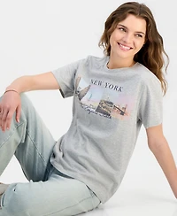 Grayson Threads, The Label Juniors' New York Photo Tee