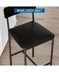 gaomon Dining Chair Bar Stools Set of 2