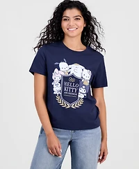 Love Tribe Juniors' Hello Kitty and Friends Crewneck Tee