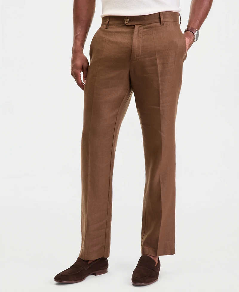Club Room Men's Herringbone Linen Suit Pants, Macy's Exclusive