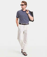 Club Room Men's Short-Sleeve Bengal Striped Cotton Sweater T-Shirt, Exclusively at Macy's