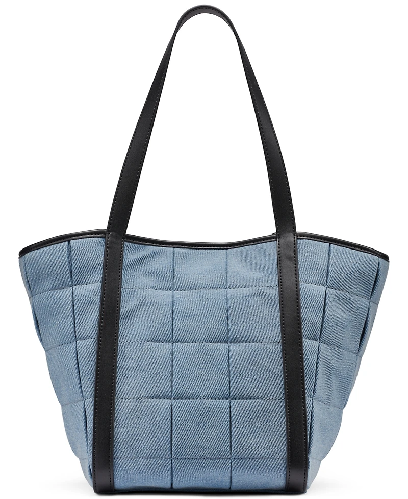 Calvin Klein Tina Denim Extra-Large Tote Handbag