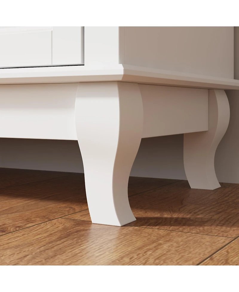 Famapy 9-Drawer Wood Dresser Storage Cabinet Modern Style