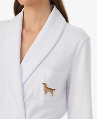 Lauren Ralph Women's Long-Sleeve Shawl Collar Robe