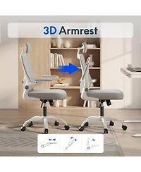 Flexispot OC1 Ergonomic Office Chair with Adjustable Headrest and 3D Arms
