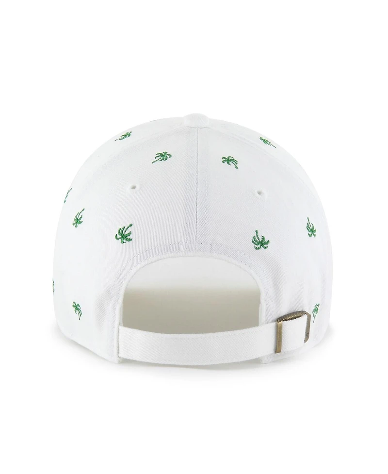 '47 Brand Women's White San Diego Padres Confetti Clean Up Adjustable Hat