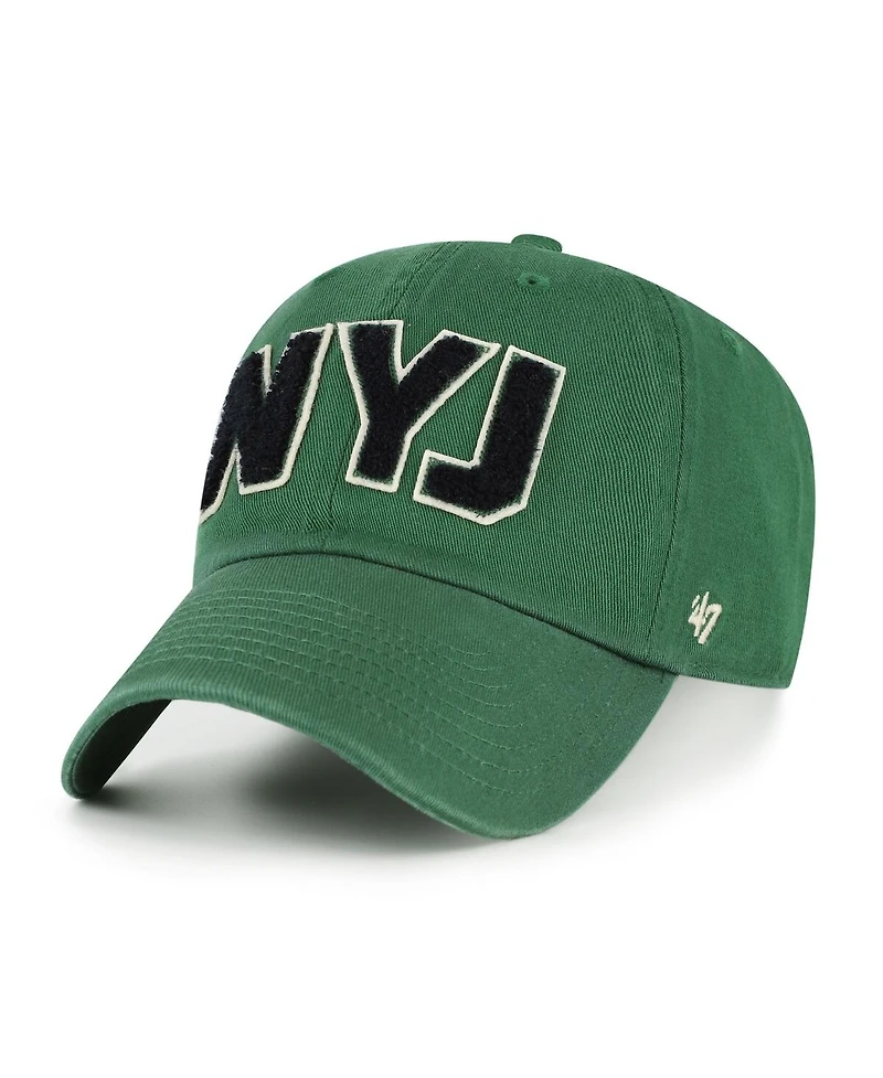 '47 Brand Women's Green New York Jets Zoey Clean Up Adjustable Hat