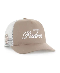 '47 Brand Men's Brown San Diego Padres Foundational Mesh Hitch Adjustable Hat