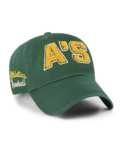 '47 Brand Women's Dark Green Athletics Zoey Clean Up Adjustable Hat