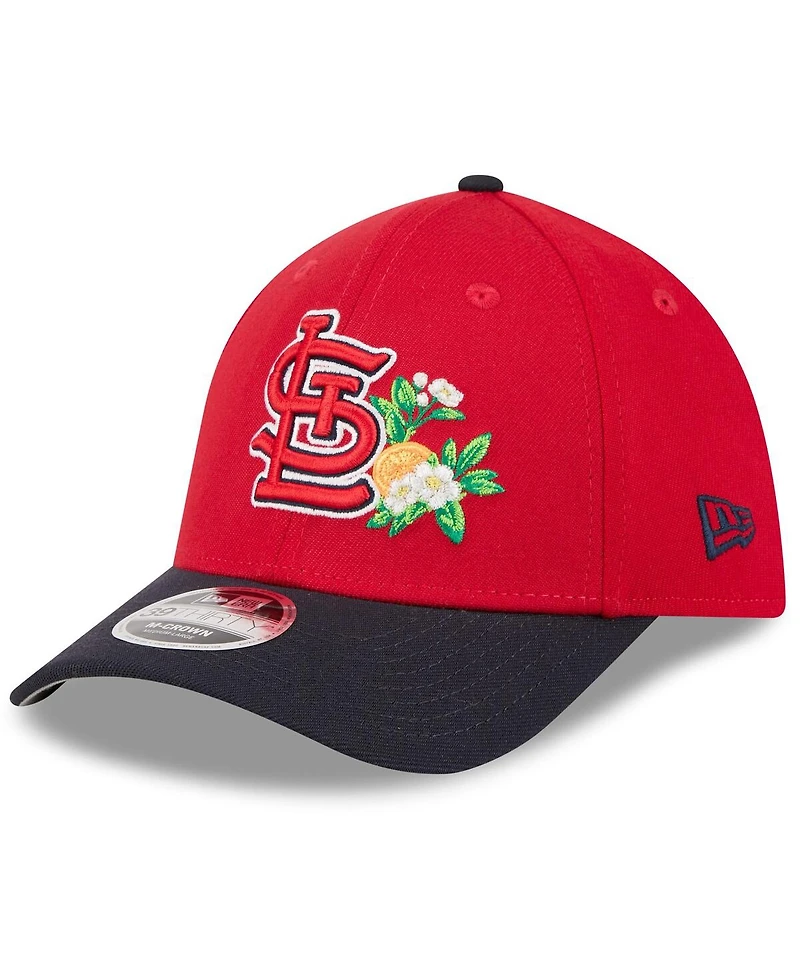 New Era Men's Red/Navy St. Louis Cardinals 2026 Spring Training M-Crown 39THIRTY Flex Hat
