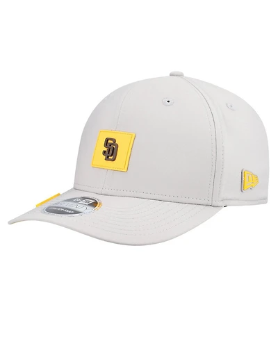 New Era Men's Gray San Diego Padres 2026 Clubhouse 9SEVENTY Adjustable Hat
