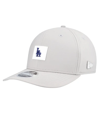 New Era Men's Gray Los Angeles Dodgers 2026 Clubhouse 9SEVENTY Adjustable Hat