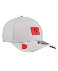 New Era Men's Gray Cleveland Guardians 2026 Clubhouse 9SEVENTY Adjustable Hat