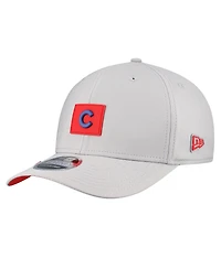 New Era Men's Gray Chicago Cubs 2026 Clubhouse 9SEVENTY Adjustable Hat