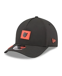 New Era Men's Black Baltimore Orioles 2026 Clubhouse 9FORTY A-Frame Adjustable Hat
