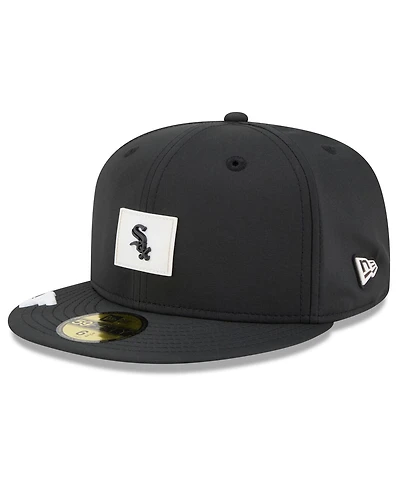 New Era Men's Black Chicago White Sox 2026 Clubhouse 59FIFTY Fitted Hat