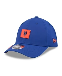 New Era Men's Royal York Mets 2026 Clubhouse M-Crown 39THIRTY Flex Hat