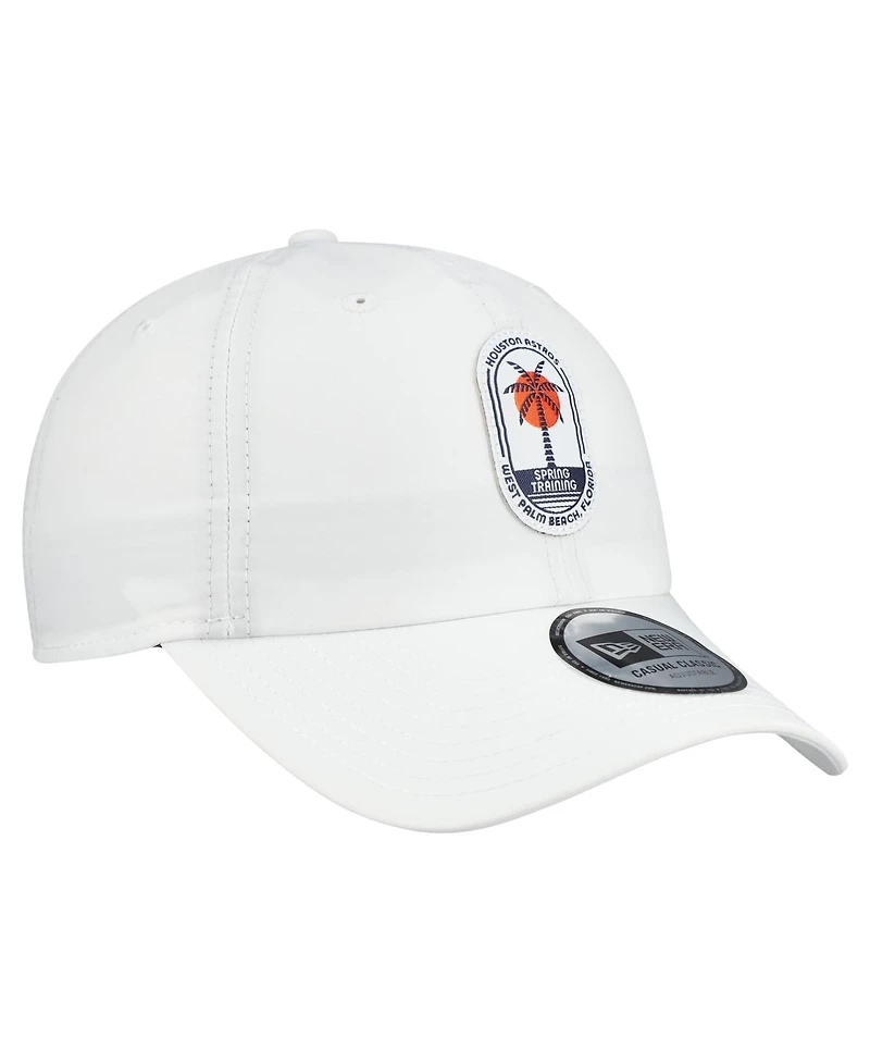 New Era Men's White Houston Astros 2026 Spring Training Fan Pack Icon Casual Classic Adjustable Hat
